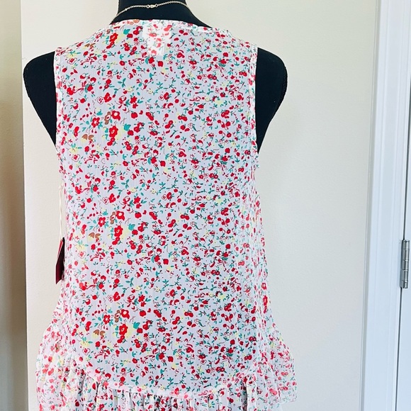 Mossimo Floral Print Flowy Tank - Picture 11 of 12